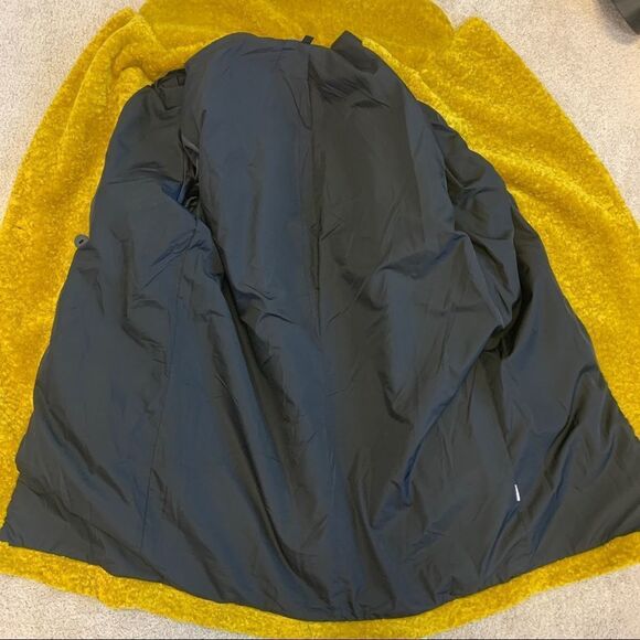 𝅺ZARA NWOT mustard yellow oversized teddy coat size extra small - Picture 11 of 15